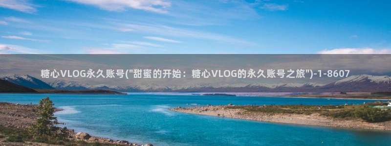 心糖Vlog日常：糖心VLOG永久账号(\